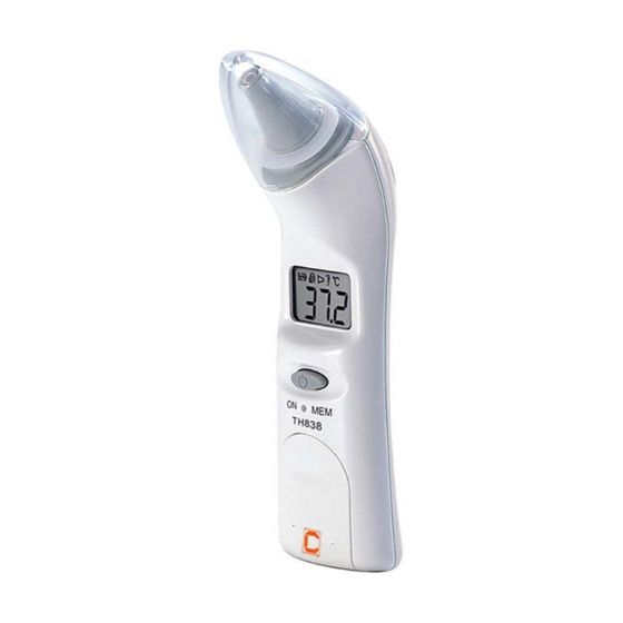 Kudde Rechthoek Slank Cresta Care TH838 Infrarood oorthermometer voor kinderen en volwassenen