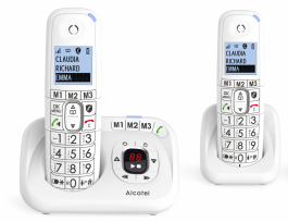 Alcatel F530 Voice Trio- Téléphone sans Fil DECT aux Coloris