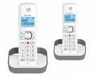 Alcatel F860 Duo Dect Telefoontoestel voor de vaste lijn wit