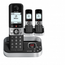 Alcatel F890 Trio set deck telefoon voor vaste lijn met antwoord apparaat en 3 handsets 