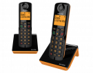Alcatel S280 Duoset Dect Huistelefoon oranje