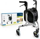 Weinberger 3-wiel Rollator: Klein, Licht, Sterk - Perfect voor Binnen en Buiten