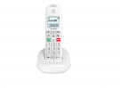 Alcatel XL685 Duo dect telefoon wit met grote toetsen en handenvrij bellen 