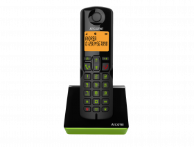 Alcatel S280 Dect Senioren Huistelefoon Zwart/Groen
