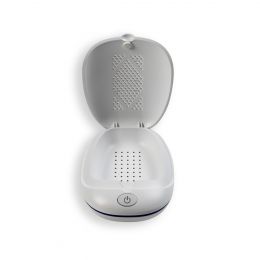 Amplicomms DB 130 Mini wit Ontvochtingsdoos en reiniger voor gehoorapparaten