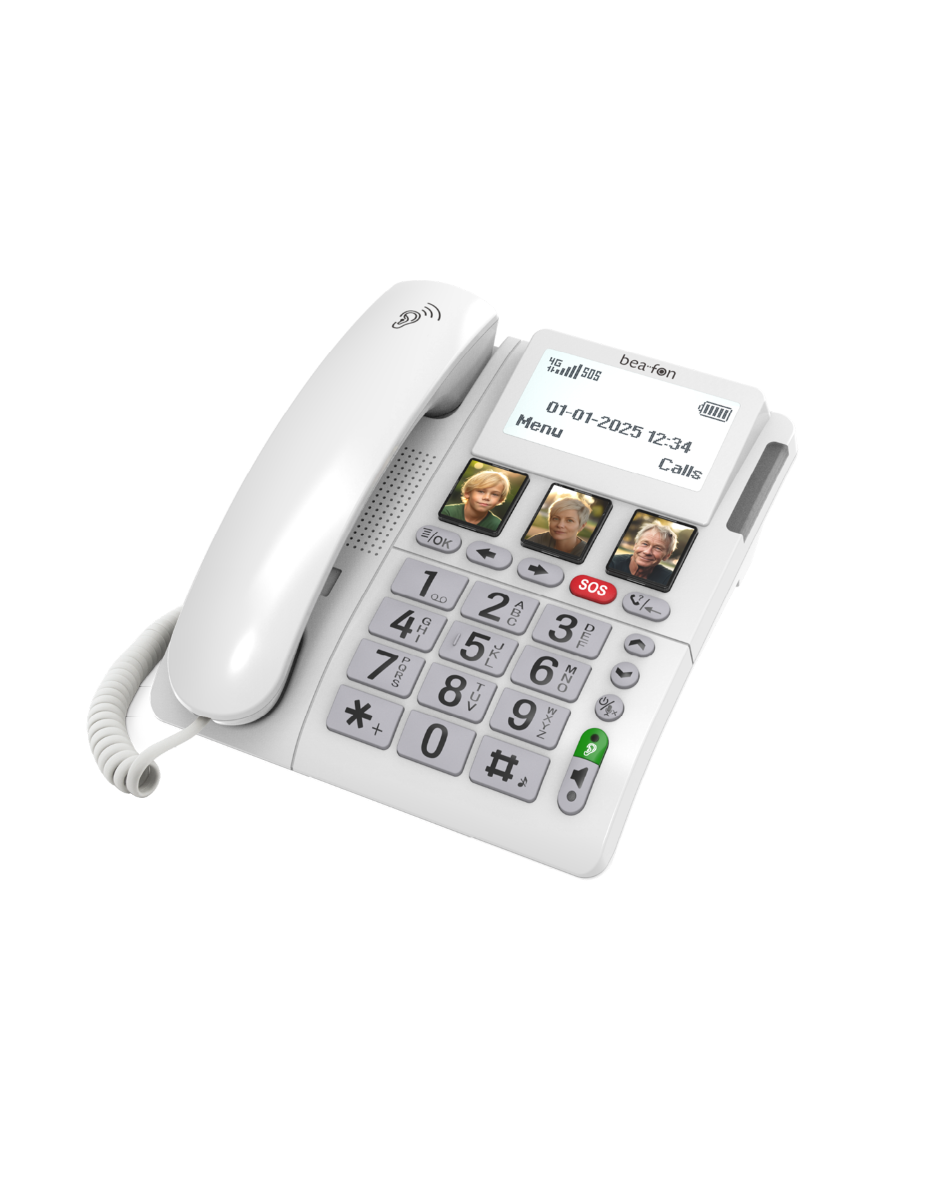 Eenvoudige, contractvrije myPhone 2240 LTE 4G-toetstelefoon voor senioren met helder en goed leesbaar display, tot 6 dagen met één lading